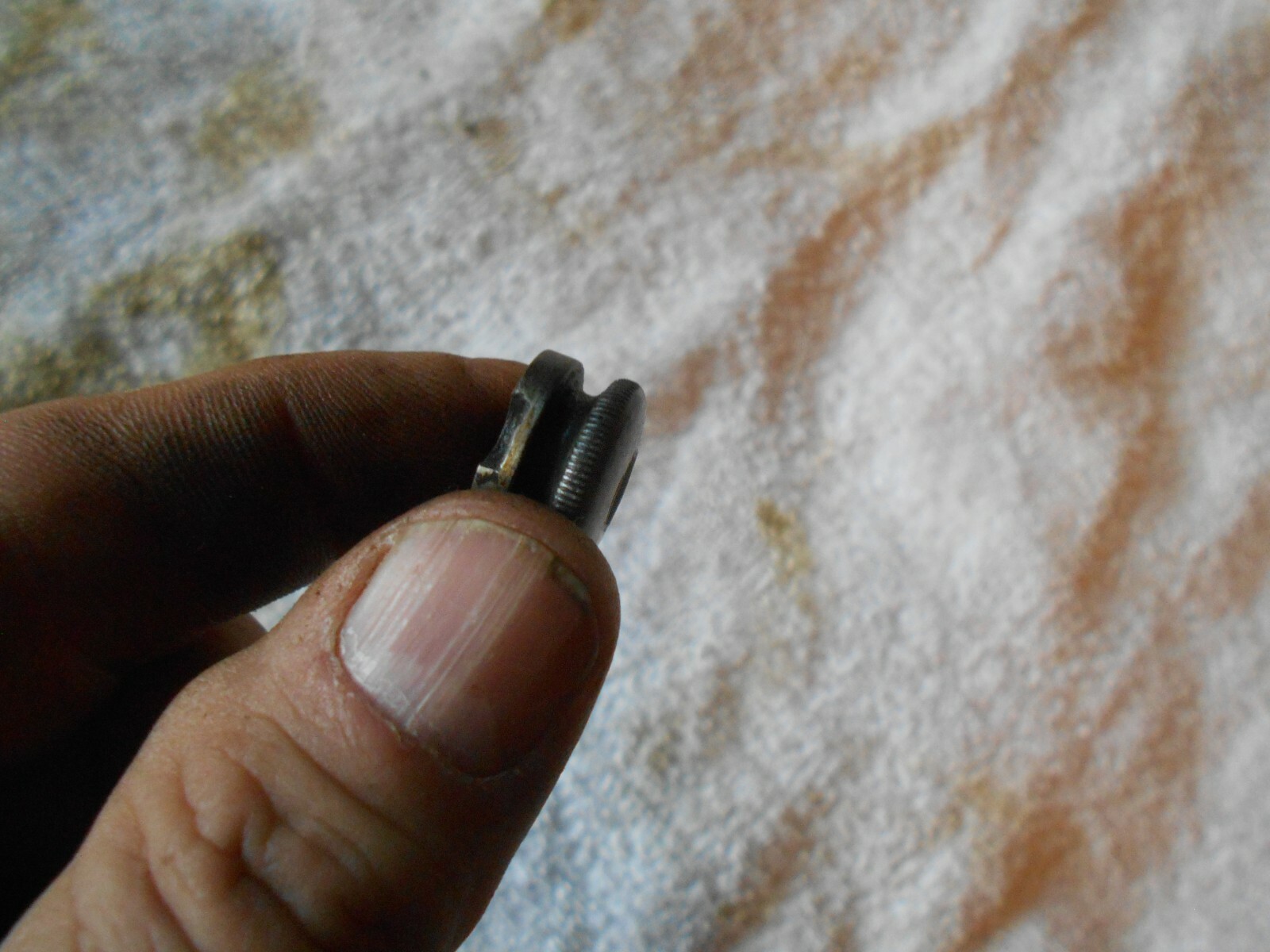 WW2 italian model 1938 carcanno carbine original bolt locking nut