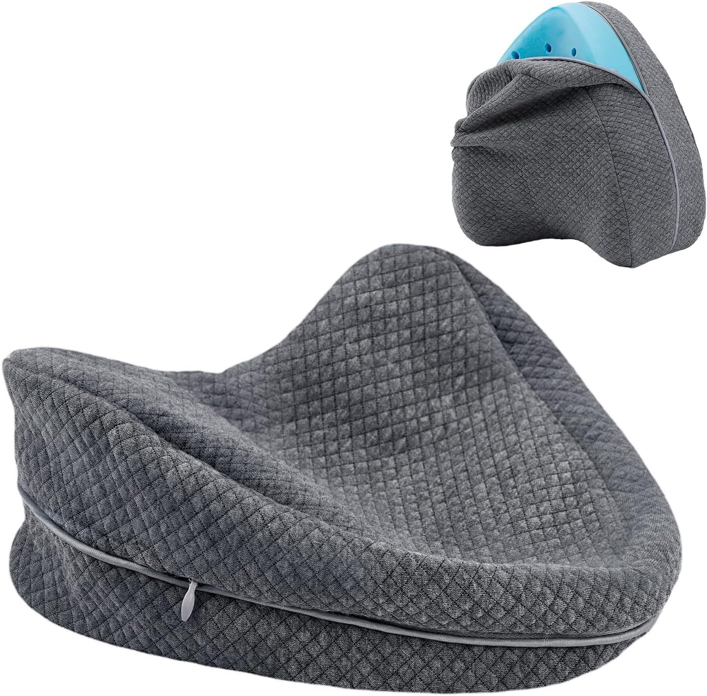 Leg Knee Pillow Cover Compatible with Contour Legacy Knee Pillow