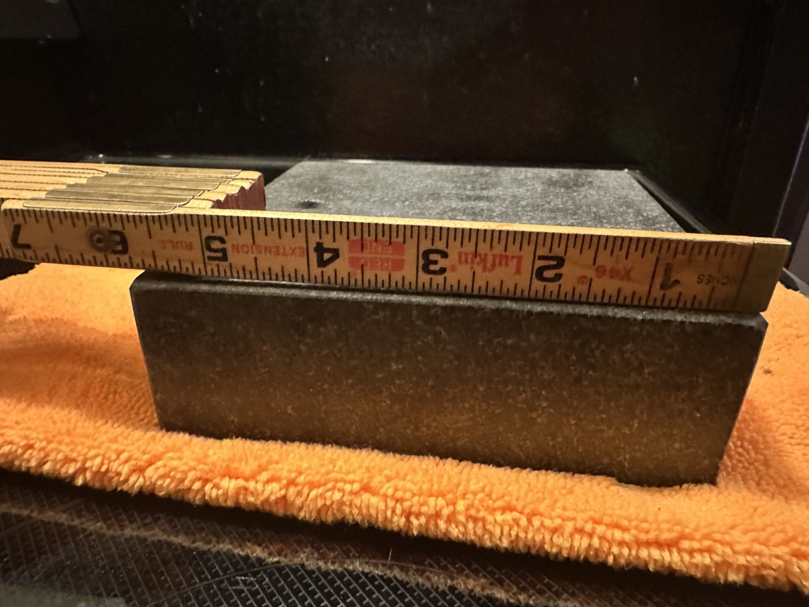 Fowler Granite Surface Plate 6x6x2 in Gray