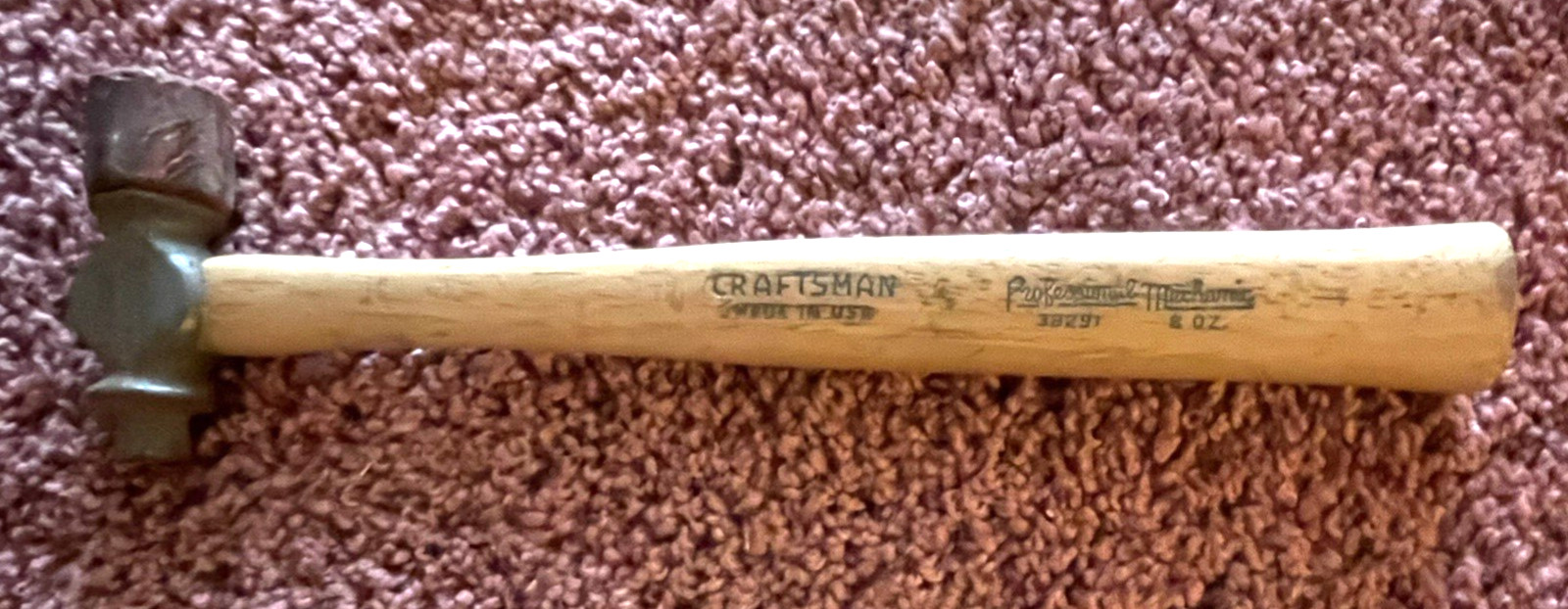 Craftsman Professional Mechanic 8oz Soft Face Hammer 38291 Missing Plastic End