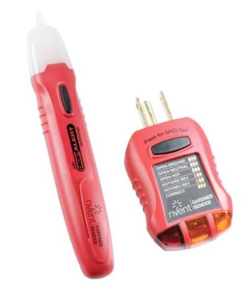 GTK-2 GVD-3504 Non-Contact Voltage Tester and GFI-3501 GFI Tester, Safety Kit
