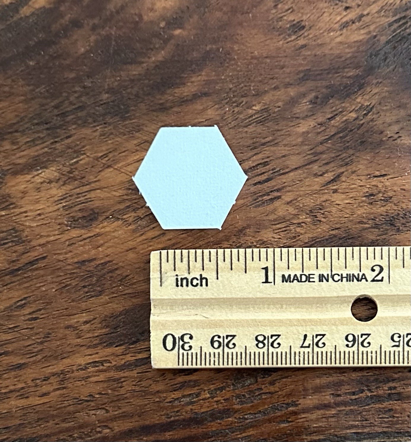 1/2" Hexagon Paper Pieces Large Pack 750 Pc English Paper Piecing EPP Shapes