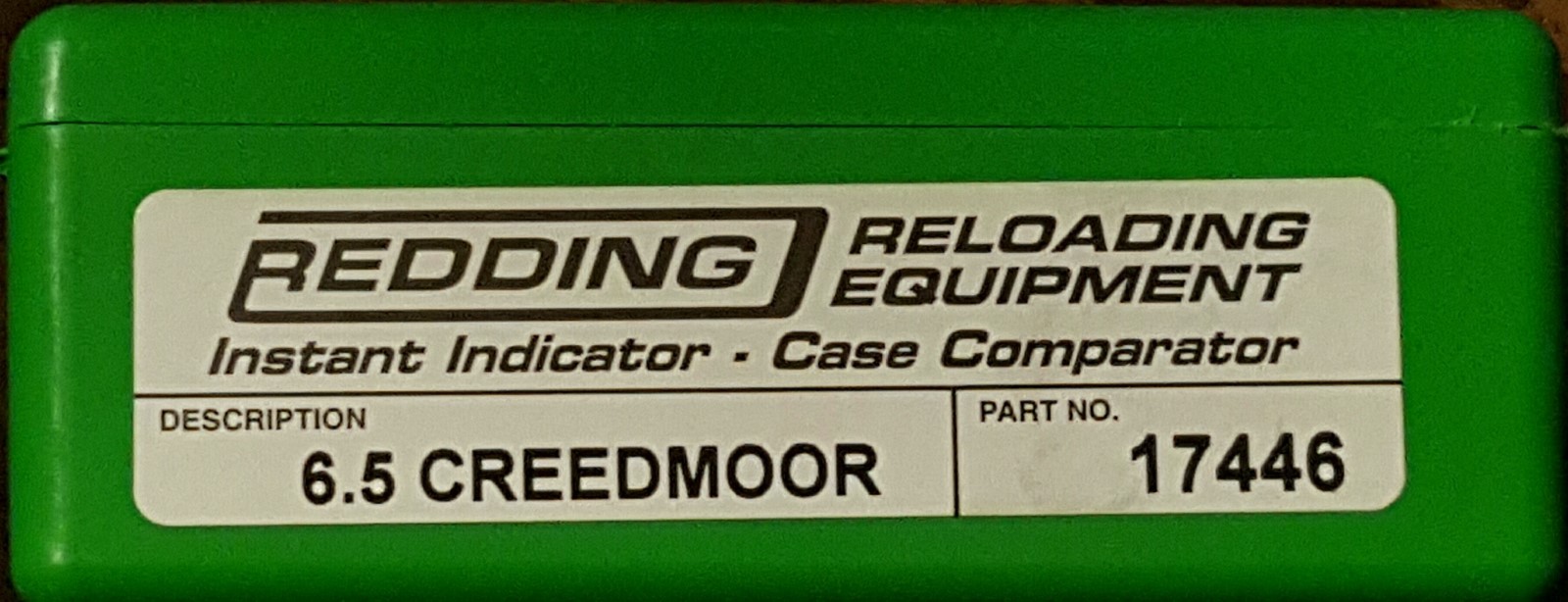 17446 REDDING INSTANT INDICATOR WITHOUT DIAL - 6.5 CREEDMOOR - NEW RANGE ADAPTER