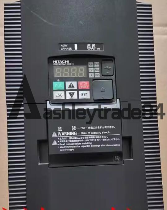 1PC USED Hitachi Inverter WJ200-055HFC-M 5.5KW 380V