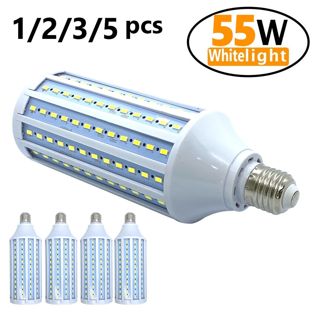 LED Corn Light Bulb 600W Equivalent 55W 6500Lumen 6000k E26/E27 Base LED Corn
