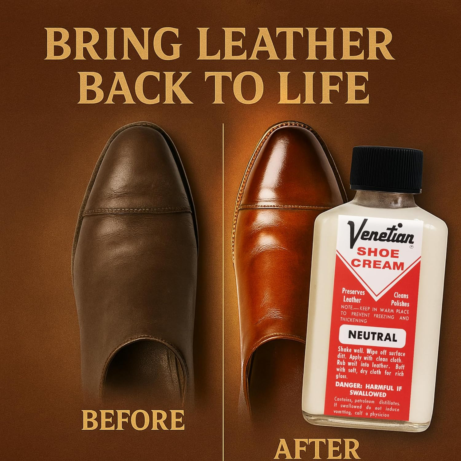 Shoe Cream, 3 Ounces, Neutral