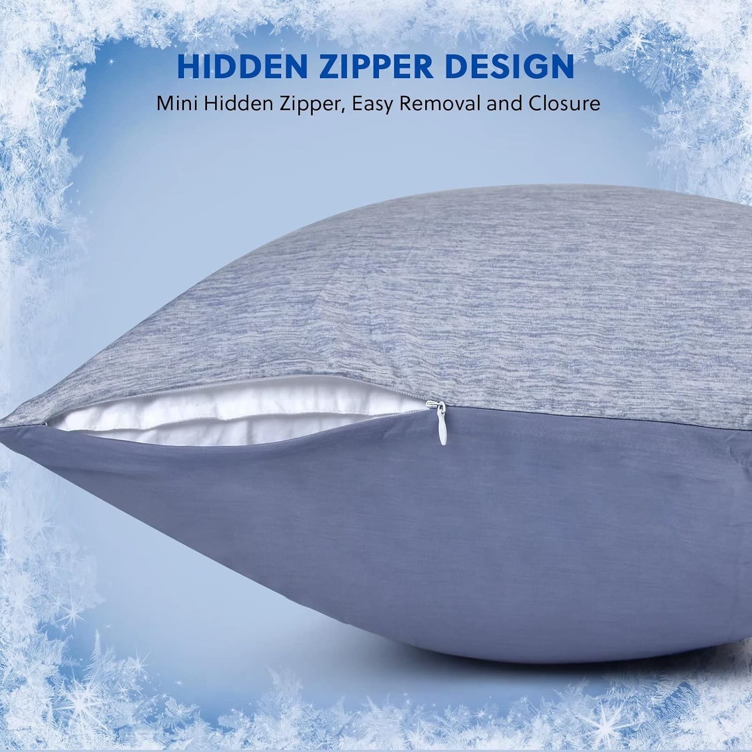 Cooling Pillowcases King Size - Double Side Q-Max 0.439 Cooling