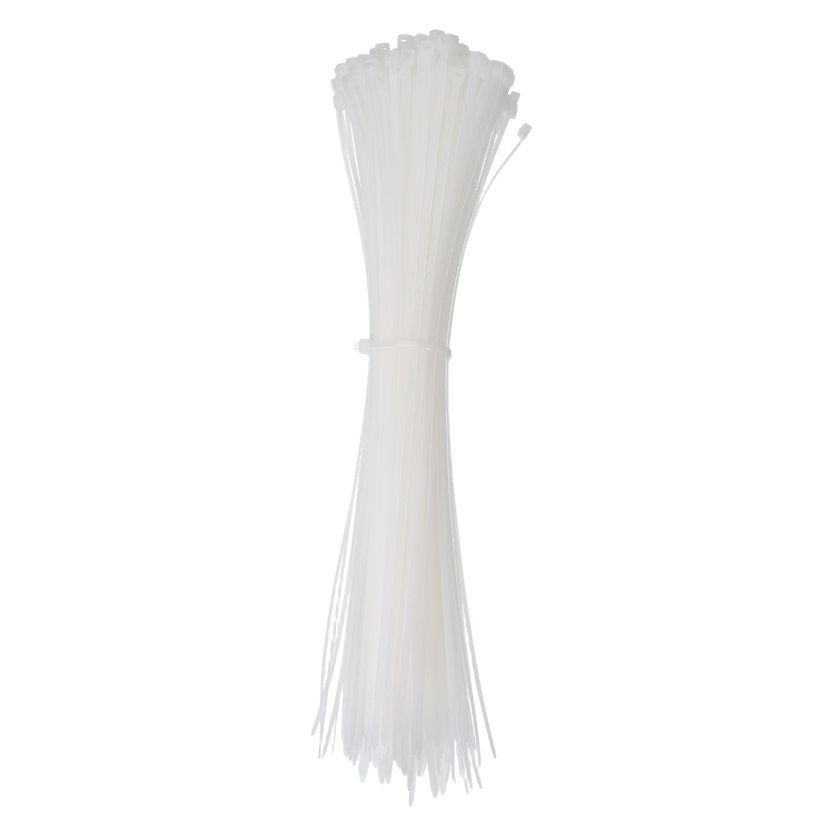 200Pcs 12 Inch x 3.6 mm Zip Ties, Self-Locking Nylon Wire Cable Ties White