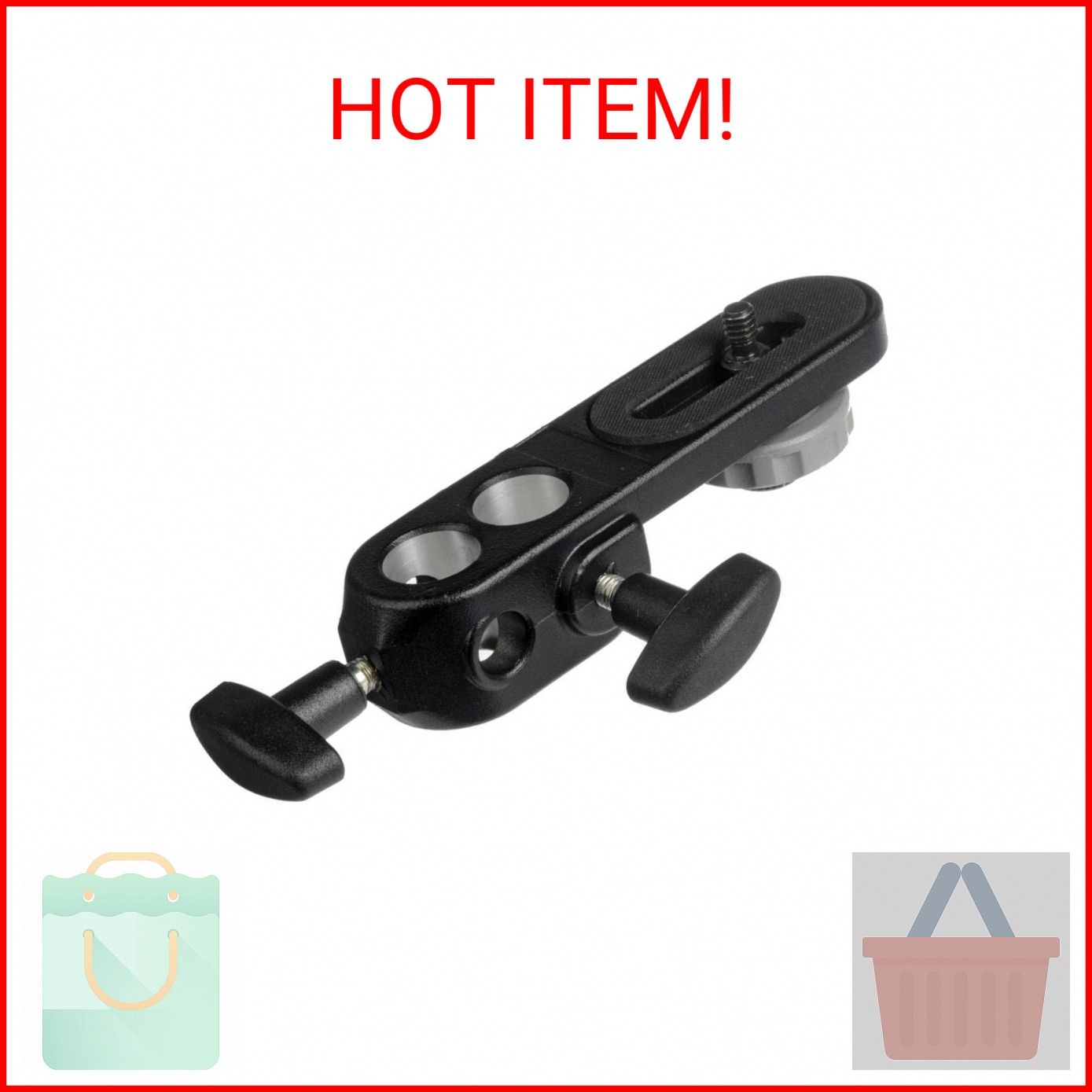 Manfrotto 143BKT Replacement Camera Bracket for Magic Arm