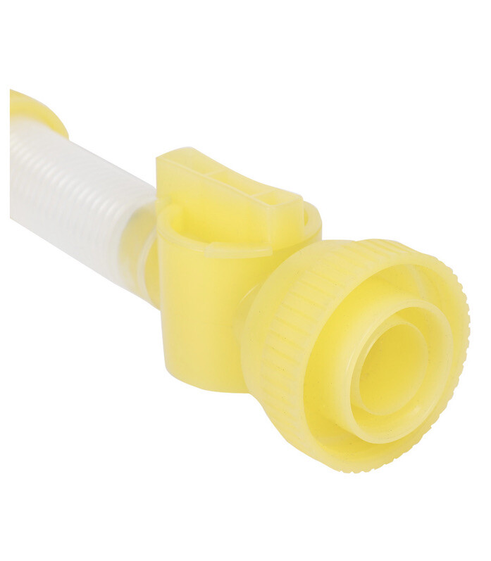 Ozark Trail FLEXIBLE SAFETY OIL FILL SPOUT BOTTLE ATTACHMENT On/Off Valve MARINE