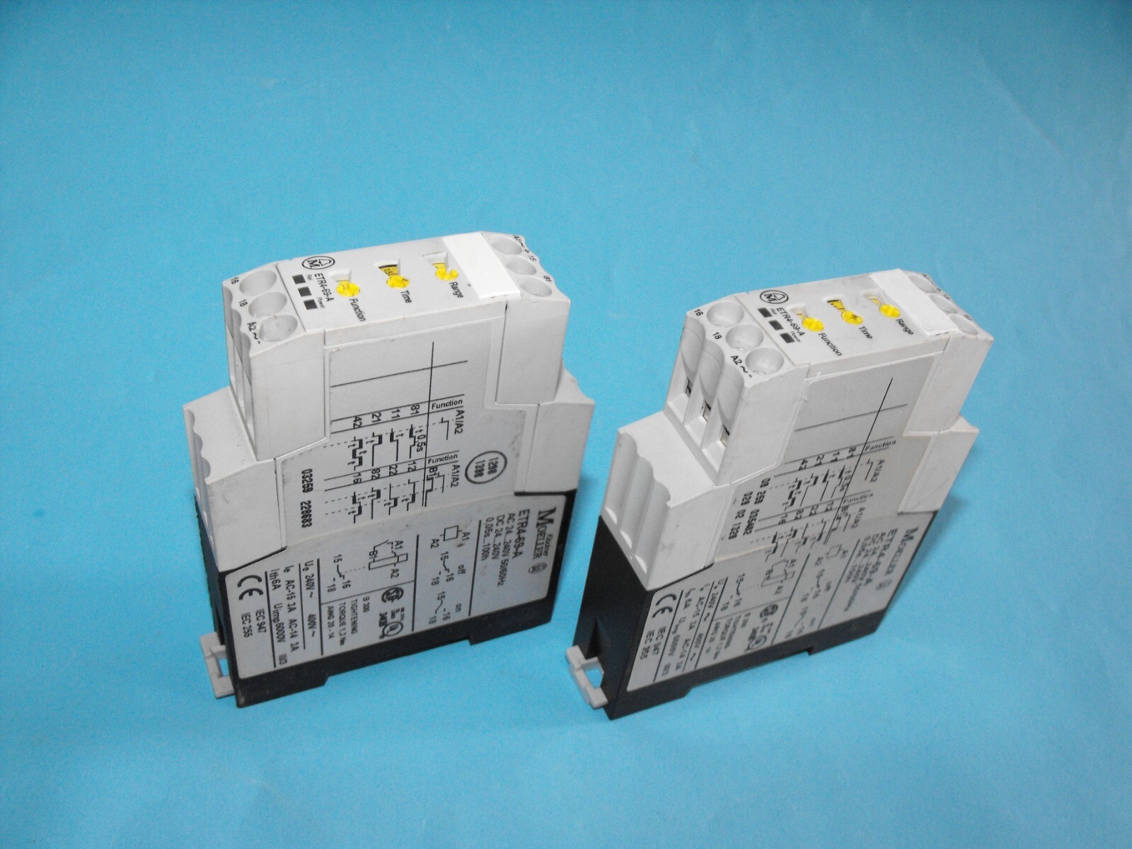 KLOCKNER MOELLER ETR4-69-A.Time relay ETR4-69-A.0.05S-100H.(LOT2PCS).USED