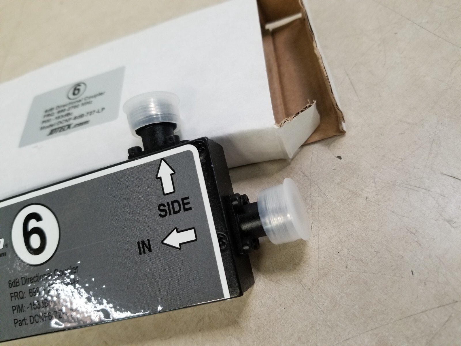 JDTECK DCNF-6dB-727-LP Directional Coupler 6 dB