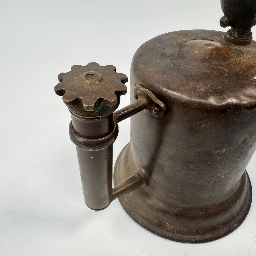 Vintage Blow Torch Plumbers Soldering Brass Tool