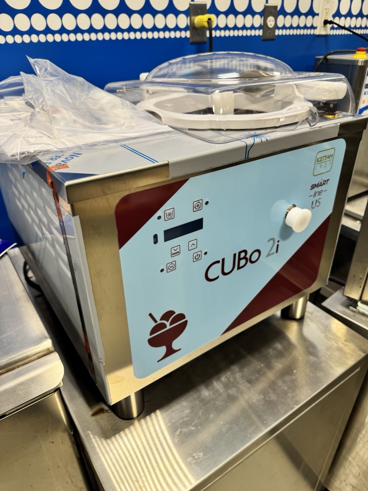 NEW Carpigiani Cattabriga Coldelite Model Cubo 2