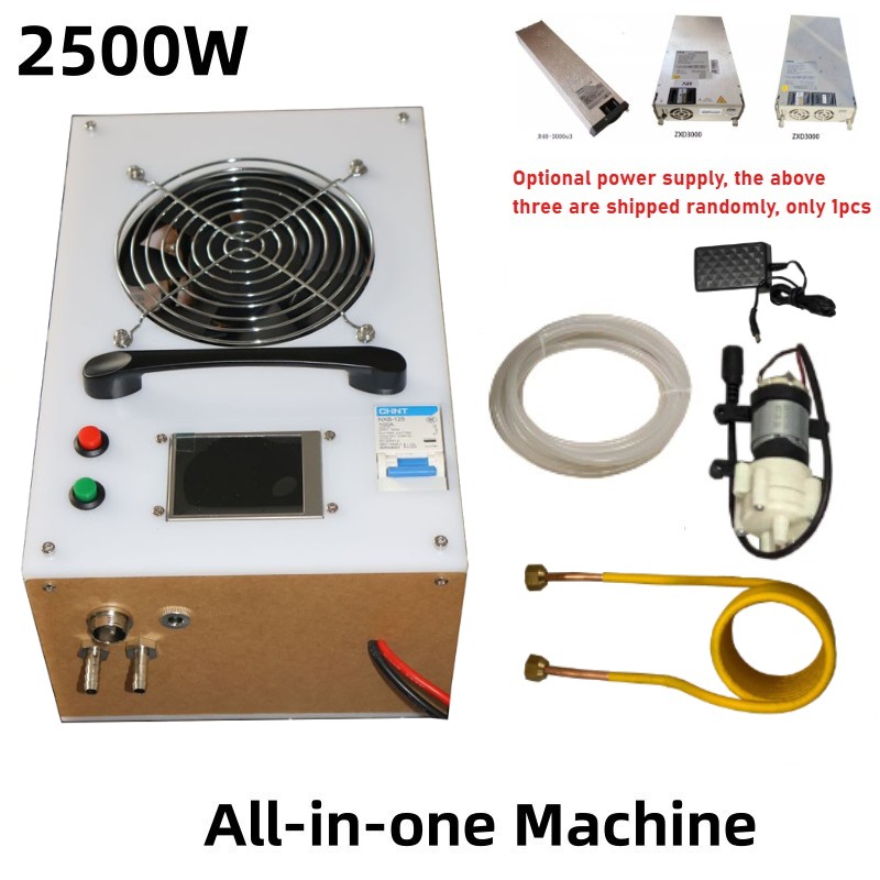 High Frequency Induction Heating Machine Metal Weld Metal Smelting Furnace 2500W