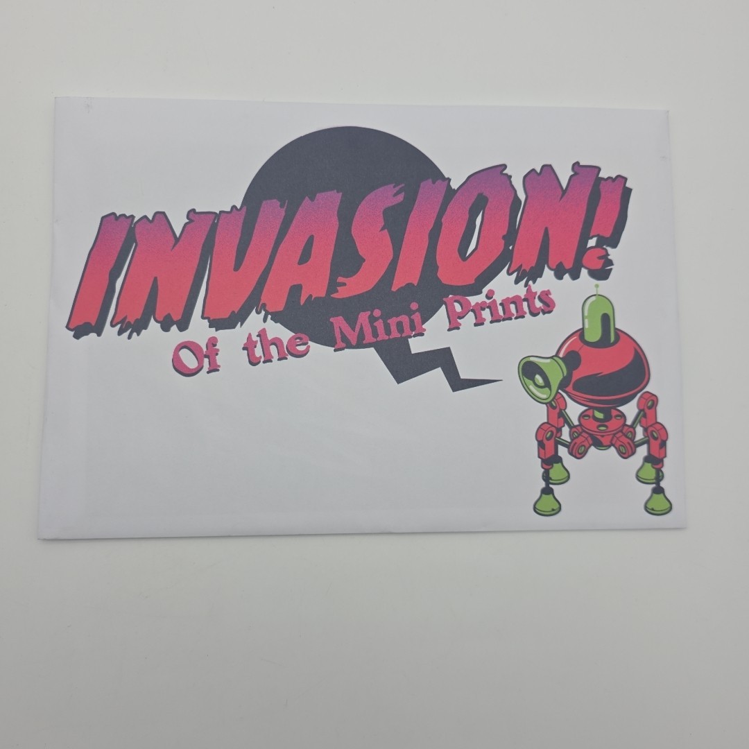 Loot Crate Invasion Mini Print – War of the Worlds Classic Movie Art Sci-Fi