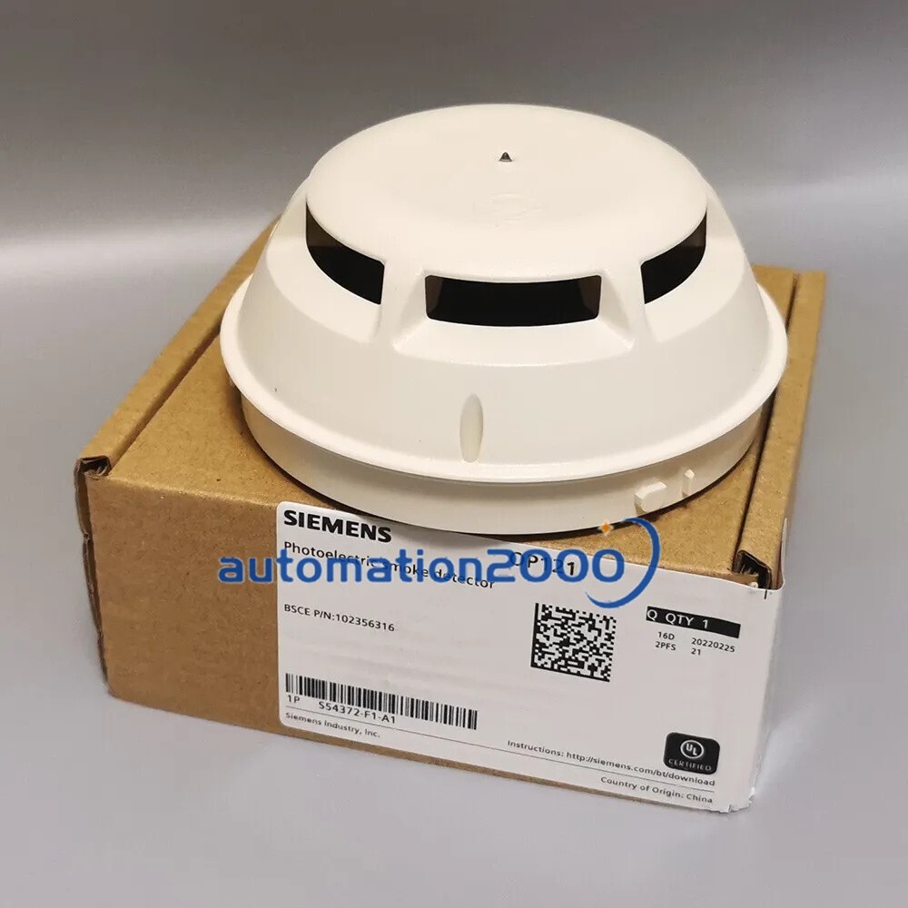 NEW SIEMENS OP121 PHOTOELECTRIC SMOKE DETECTOR FIRE ALARM FAST SHIPPING