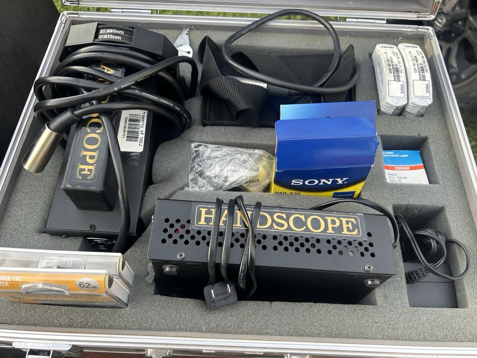 HS-100US-12F HANDSCOPE FORENSIC LIGHT KIT