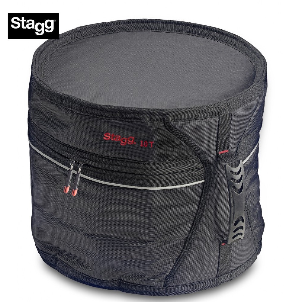 Stagg STTB-10 Durable Padded Drum Bag for 10" Tom - Black