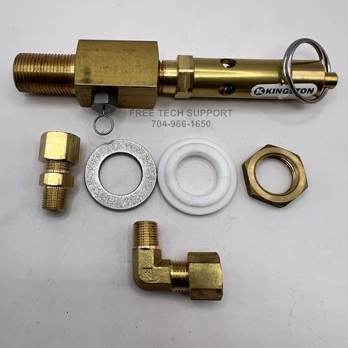 Tuttnauer 2540M SAFETY VALVE HOLDER KIT (40 PSI) RPI Part #TUK078