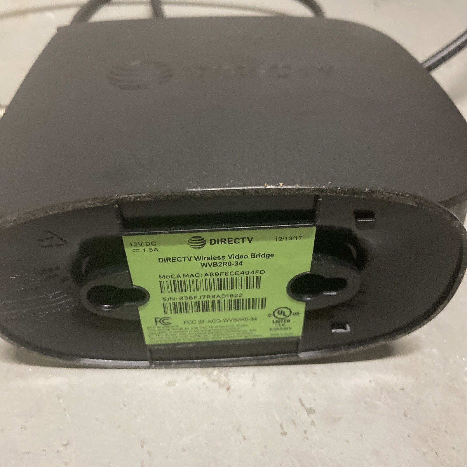 Directv Wireless Video Bridge