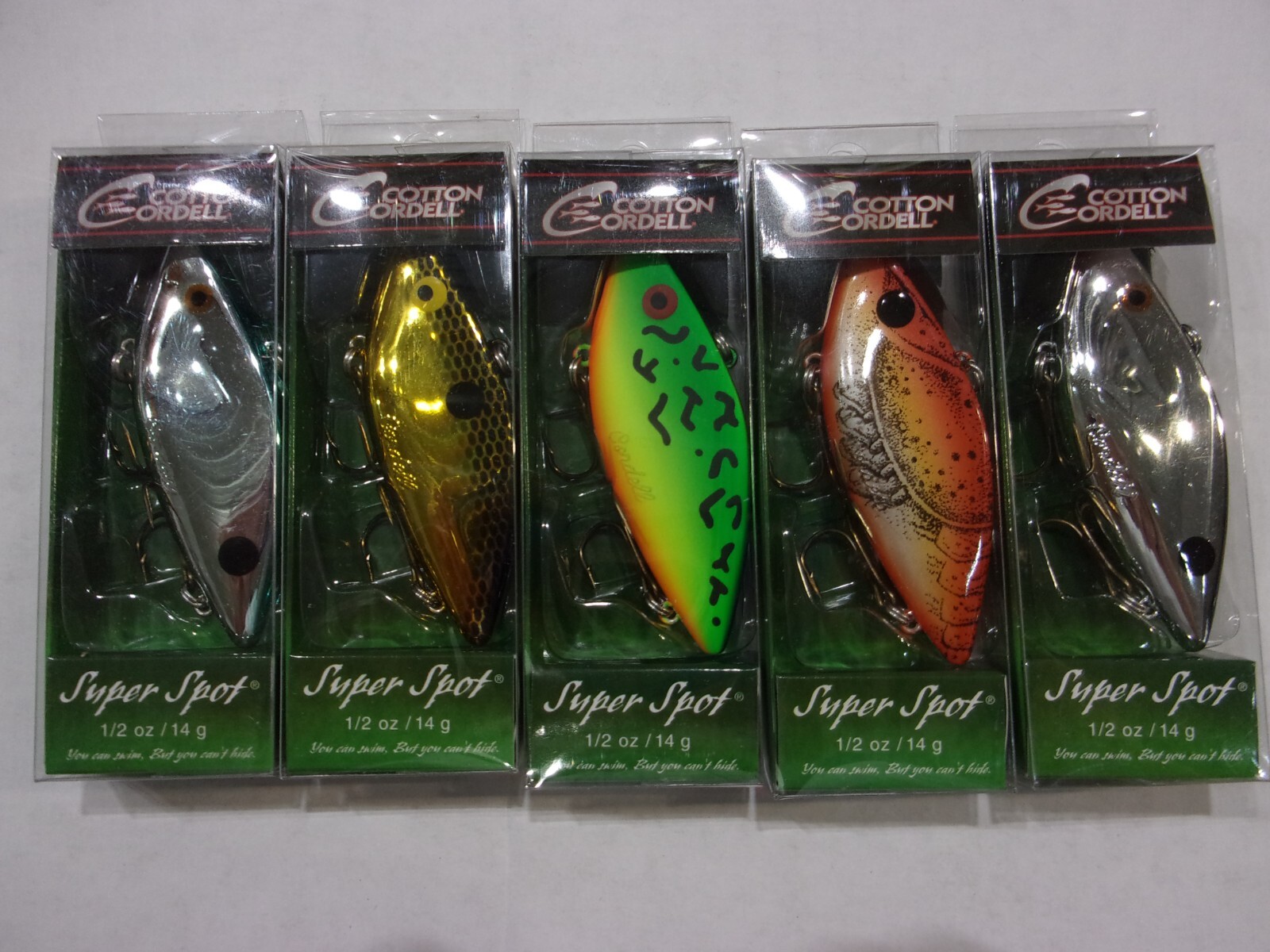 COTTON CORDELL SUPER SPOT lipless crankbait  1/2 ounce lure Choose colors! NIP
