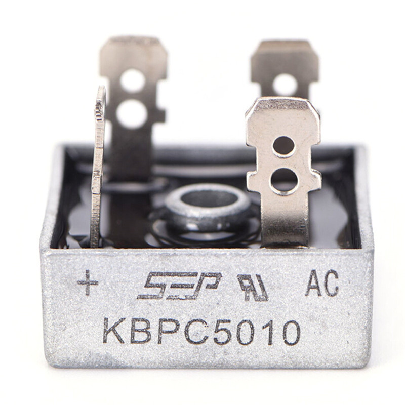 50A 1000V Metal Case Single Phases Diode Bridge Rectifier KBPC5010