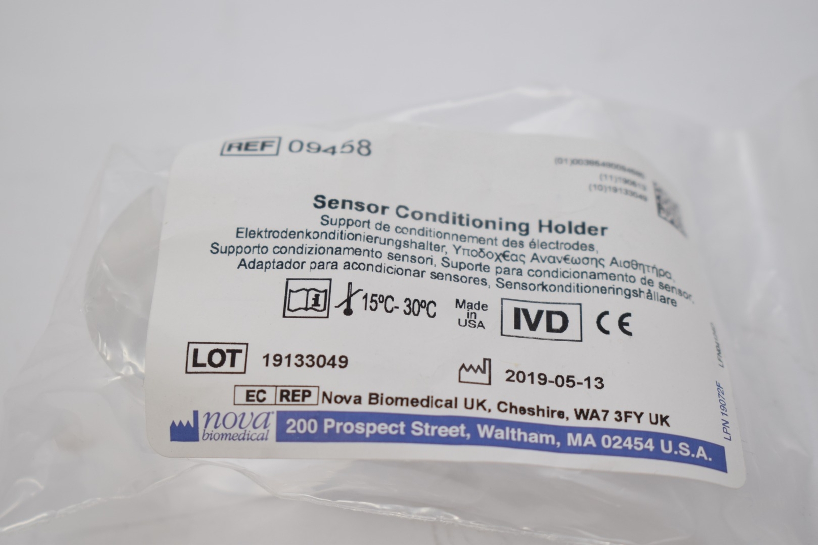 Nova Biomedical Sensor Conditioning Holder, 09458