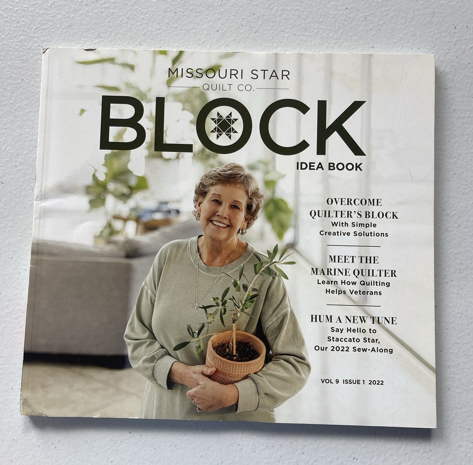 Missouri Star Quilt Co. BLOCK Idea Book Vol. 9 Issue 1 2022 Quilting Book