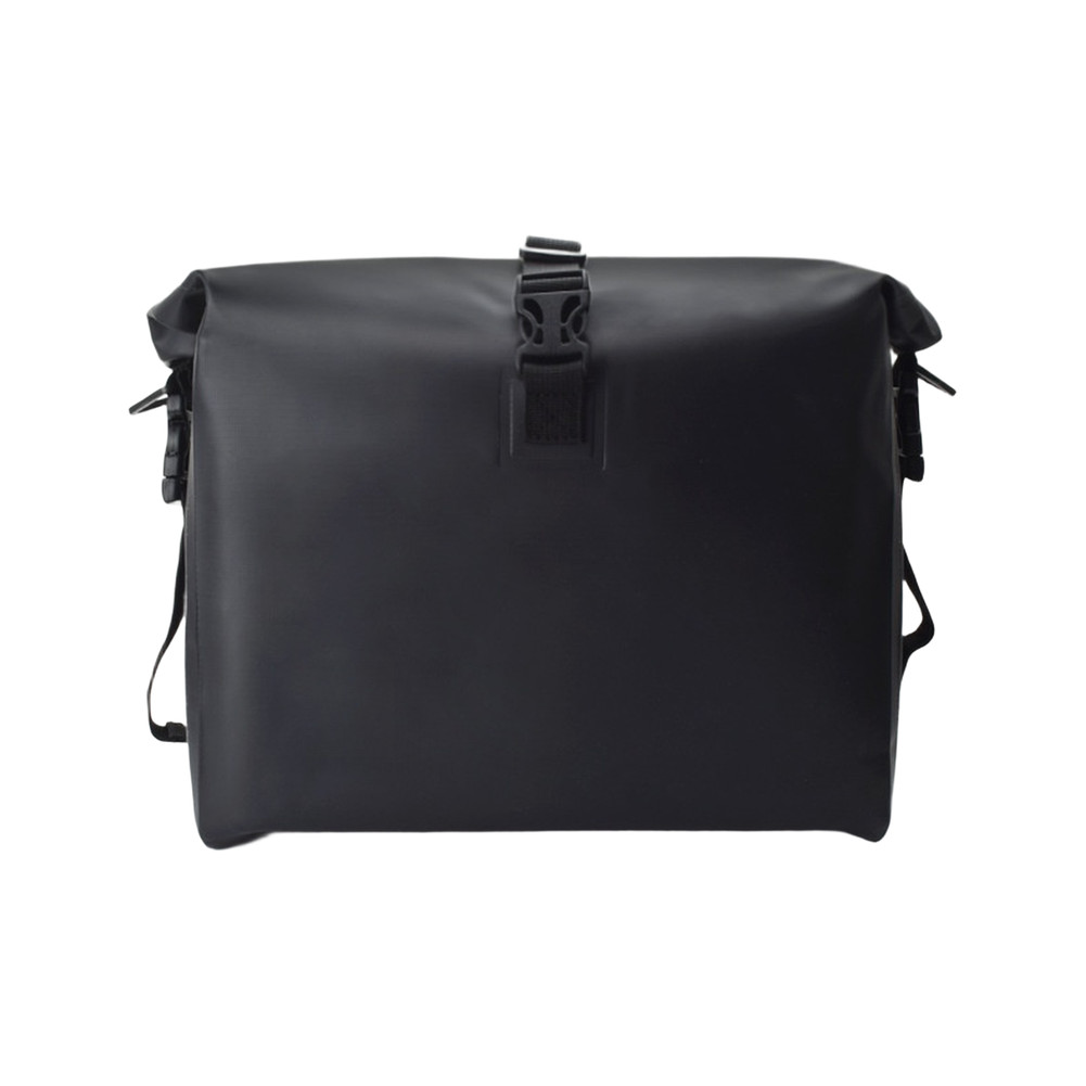 Bicycle Handlebar Bag Waterproof 9L for Scooter Use Black PVC 31.5x28.5x11.5cm