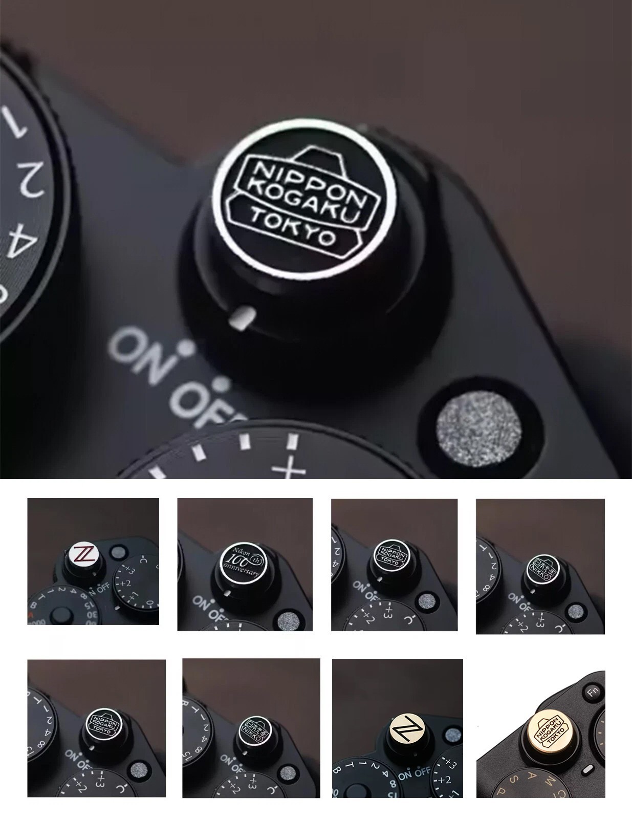 Metal Soft Release Shutter button for Nikon Nippon Cogaku Nikko ect Camera