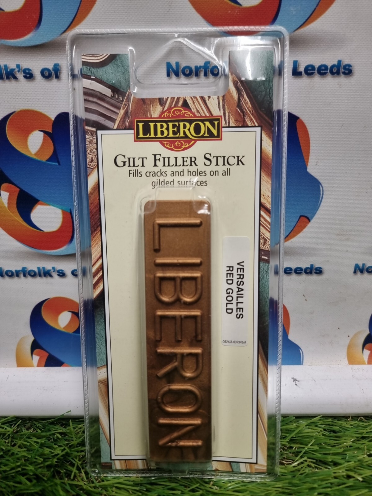 Liberon versailles red gold Gilt Filler Stick 25g Repair Gilding Frames 10