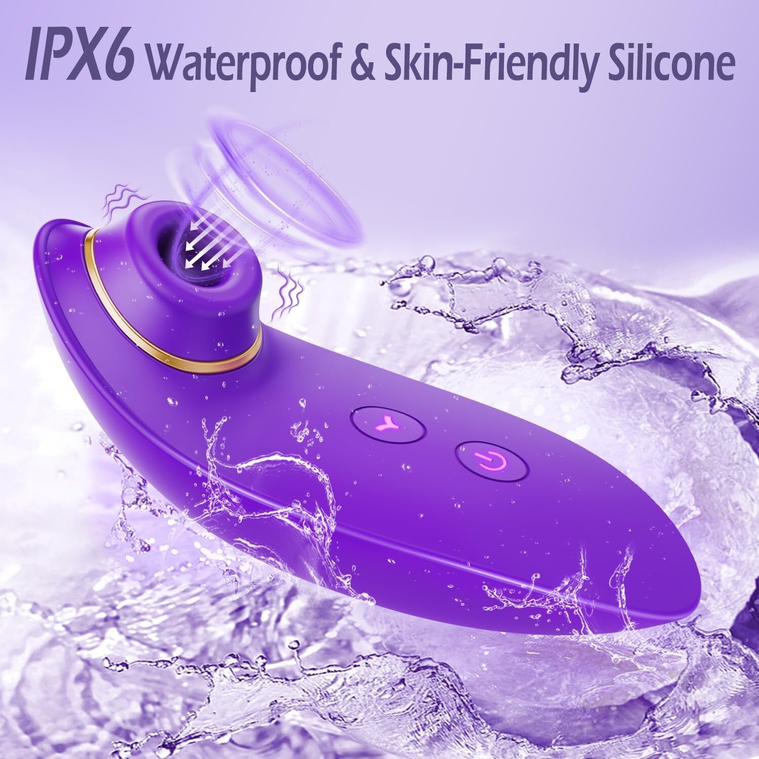 Clitoral Sucking Vibrator for Clit Nipple Stimulation with 9 Suction Modes