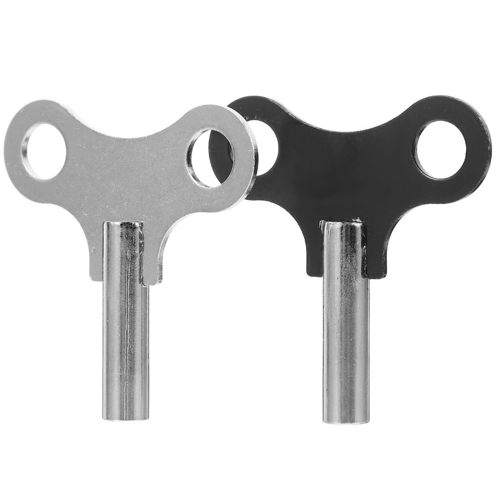 2 Pcs Practical Clock Keys Sturdy Winders Convenient Tools for Floor Clock