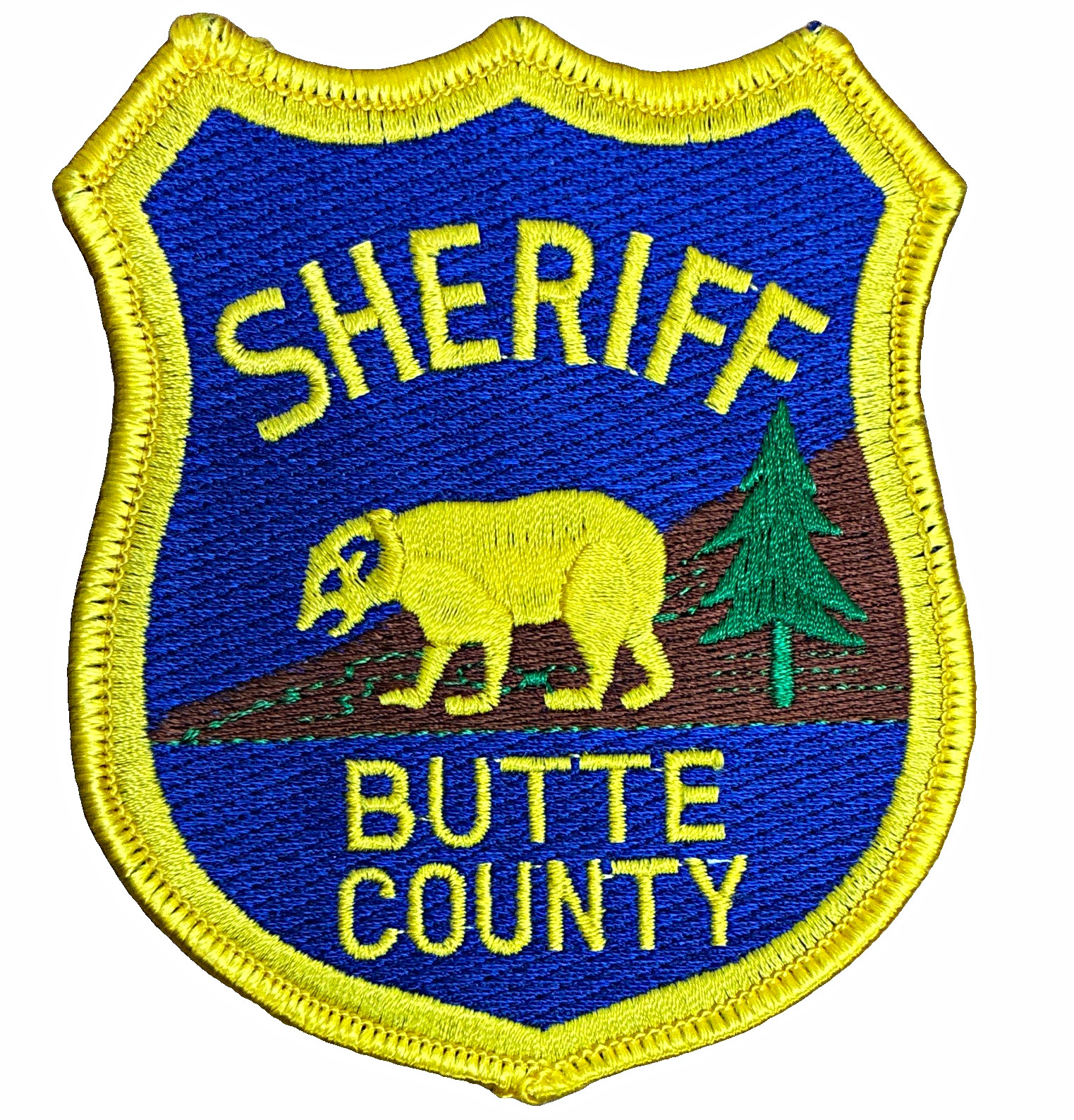 Butte County Sheriff California Collectible Old Style Police Patch