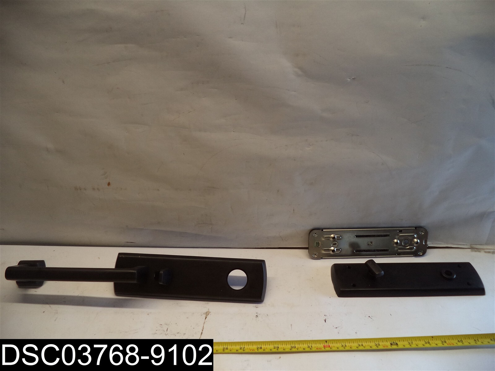 MISSING LOCK: Baldwin 5355 Stonegate Satin Black Right Handed Door Locks