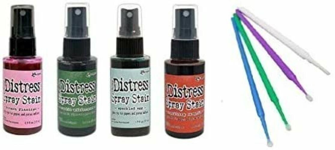 Ranger Distress Spray Stain Bundle - Includes 4 Perfectly Paired Distress Spray