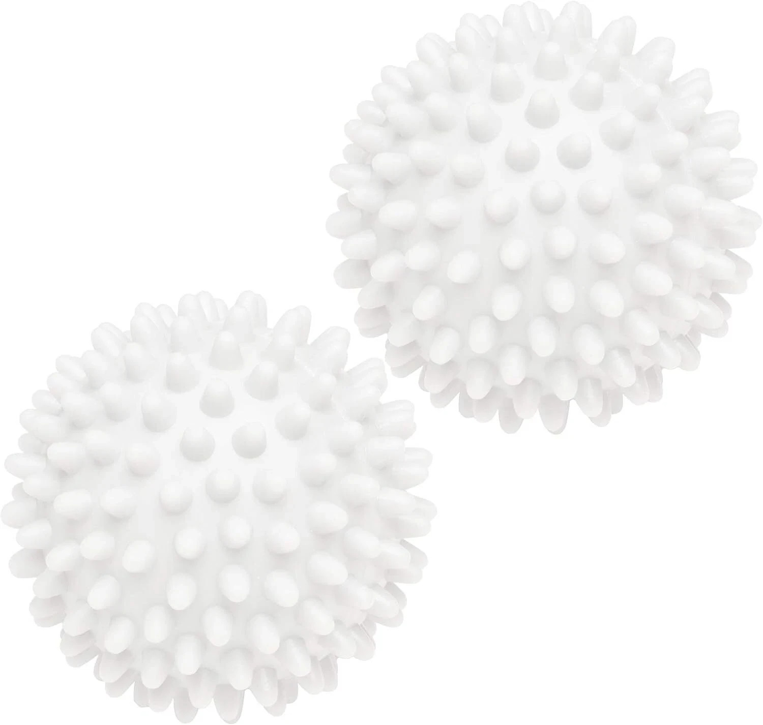 2 Pack 25 Reduced Drying Time Assorted Muscle Roller Dryer Balls Softens Clothes