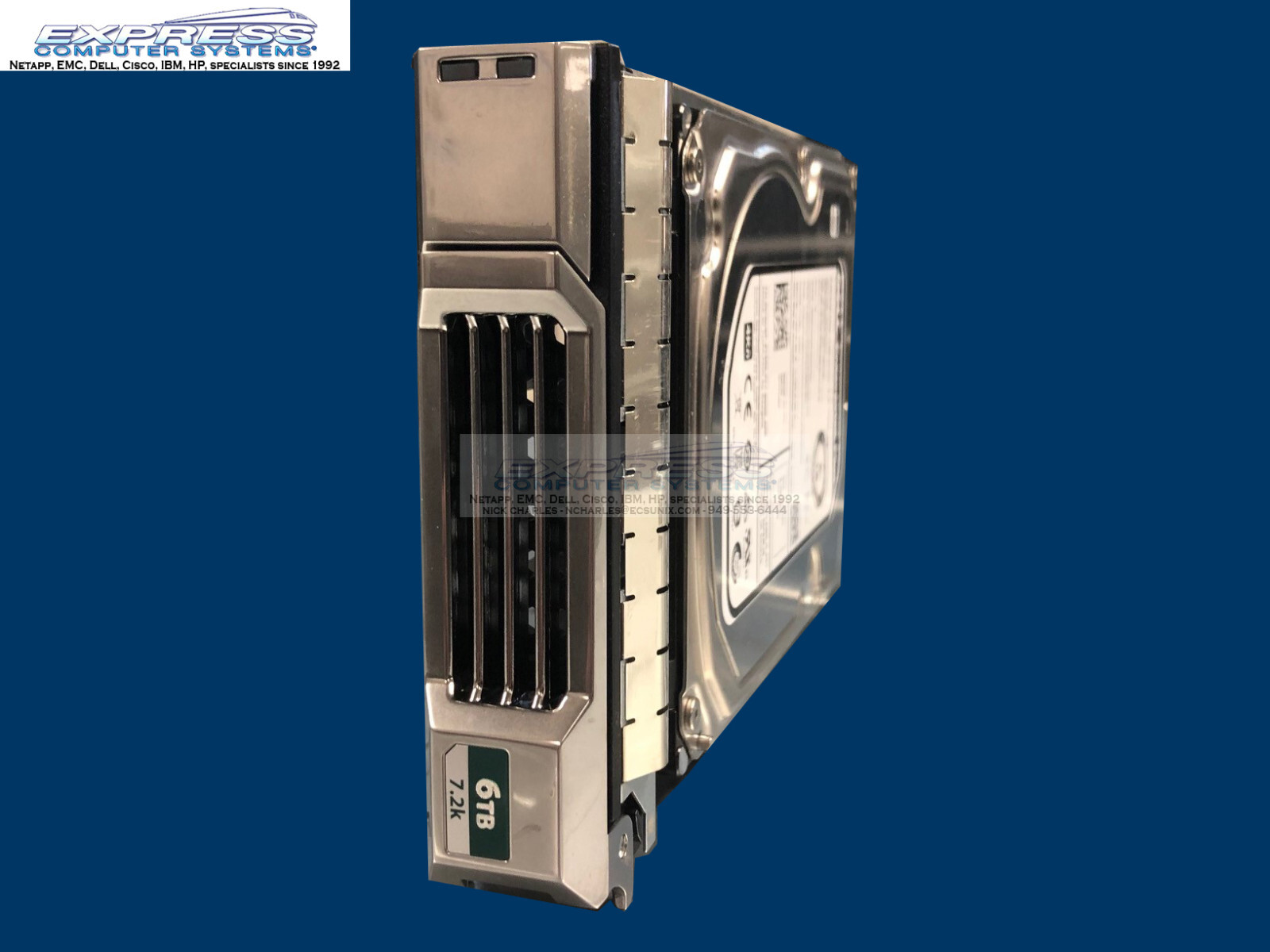 Dell Equallogic 6TB NL SAS 7.2K Spare with tray for PS6100E PS6100