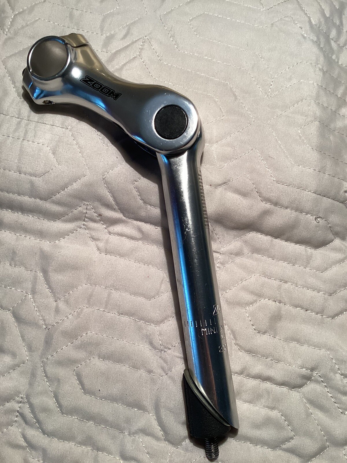 Zoom Quick Comfort Adjustable Stem 90mm Silver