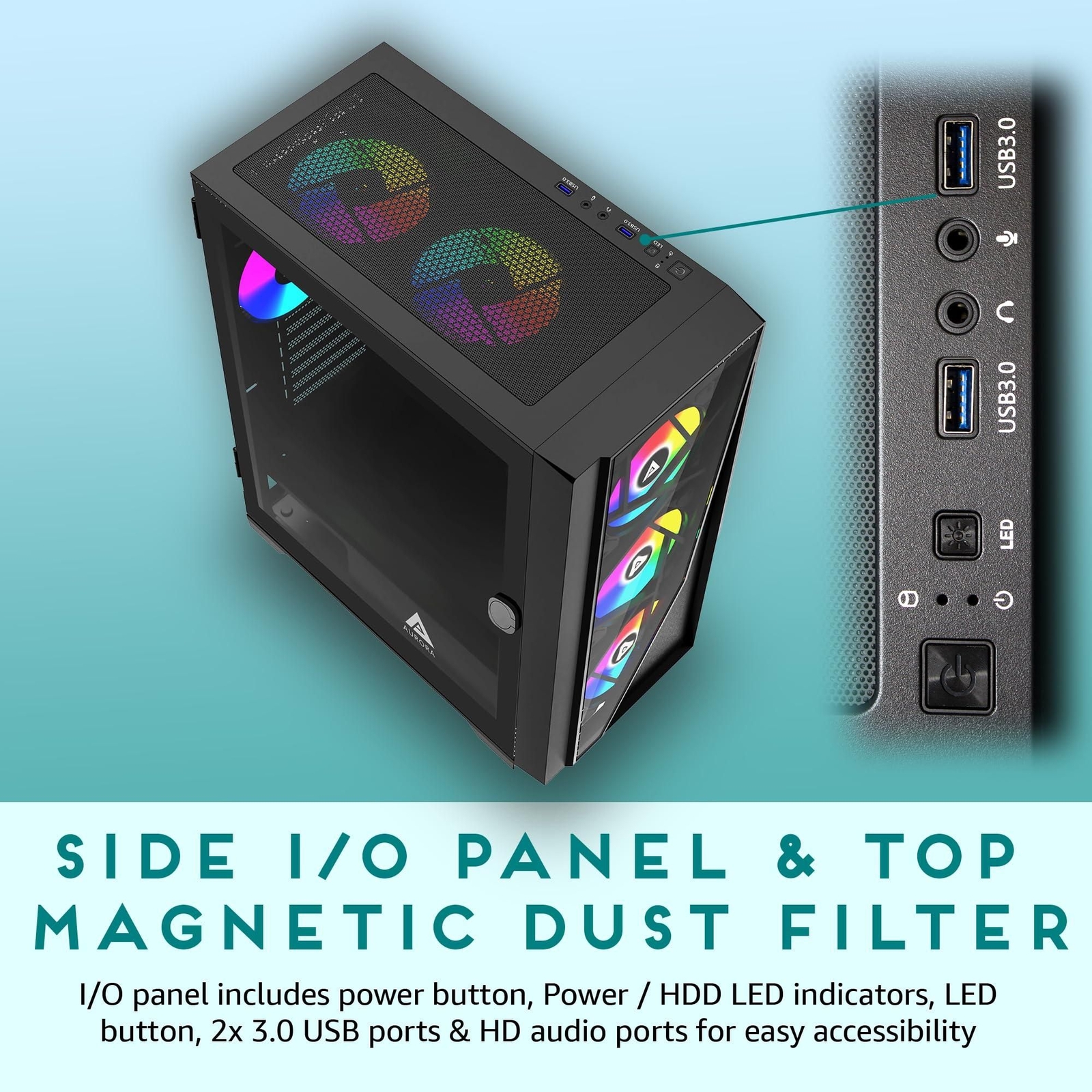 GAMING PC COMPUTER CUSTOM AMD RYZEN 9 7900X3D 16GB DDR5 RAM 512GB SSD MM1.97.36