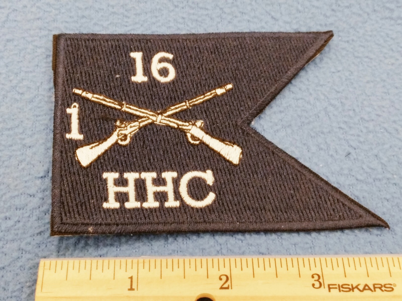US Army HHC Co 1st Bn 16th Infantry Regt  4" Guidon flag patch