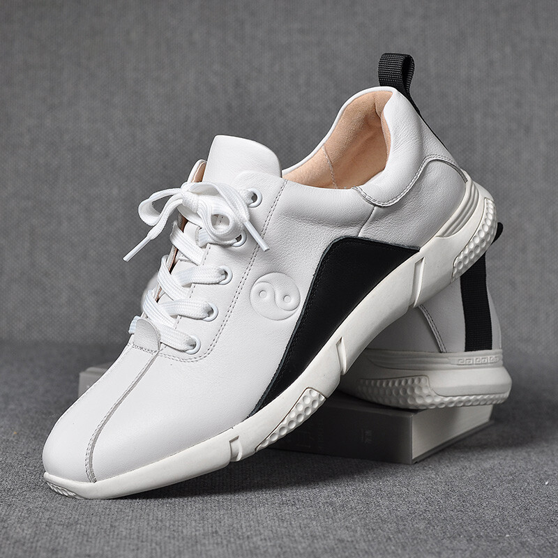 Genuine Leather Kung Fu Train Tai Chi Shoes Martial Art Shoes Sports Sneakers