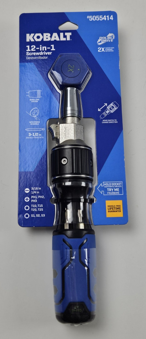 Kobalt 12-in-1 Quick Load Double Drive Screwdriver #68545