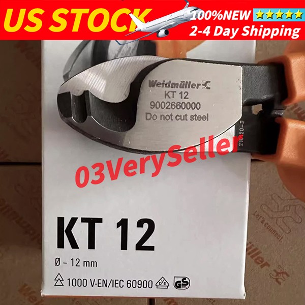NEW Weidmuller Wire Stripping Tools Cutting Jaws KT 12 9002660000 Free Shipping