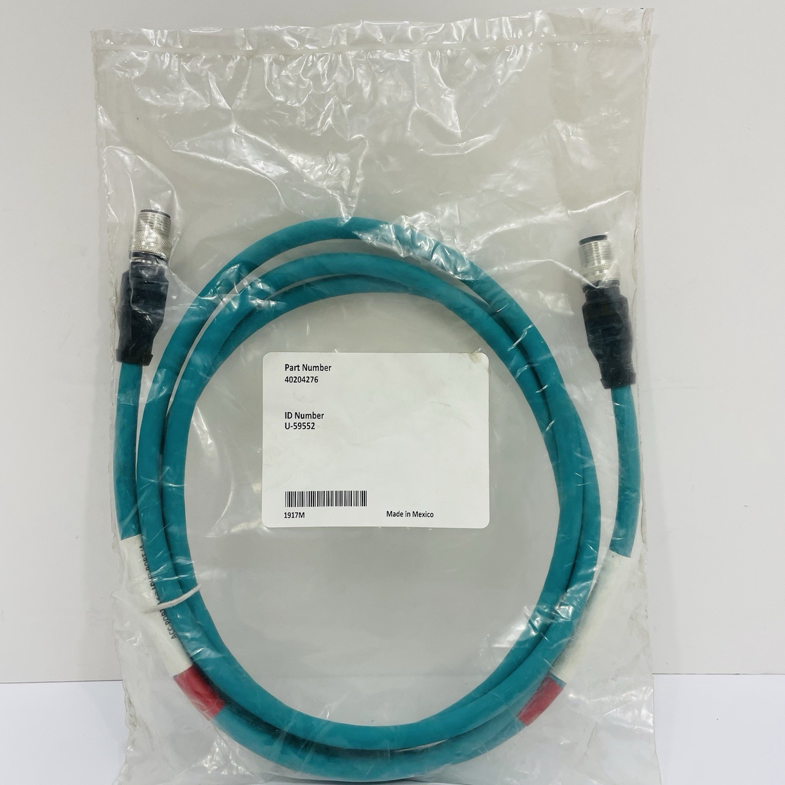 Turck RSS RSS 843-2M 8-Pin Euro-Fast Network Extension Cable 2 Meters ~New~