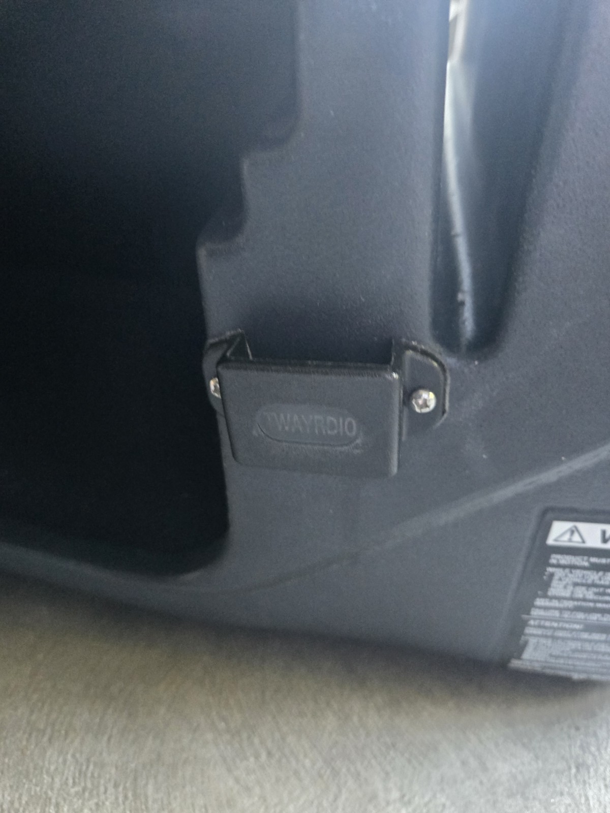 Vehicle Desk With Locking Tablet Mount