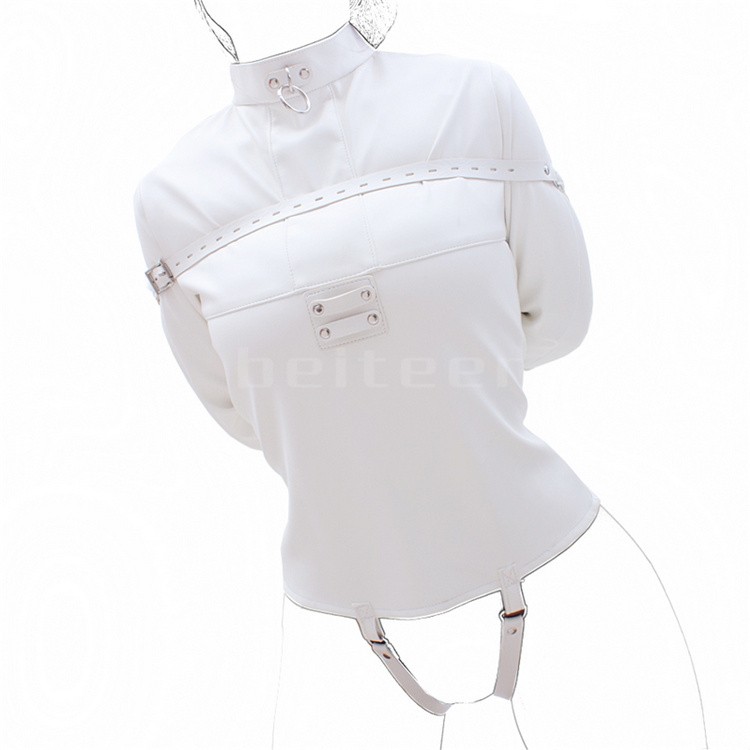 Bondage Clothes Armbinder Straitjacket Body Harness Adjustable Restraint Costume
