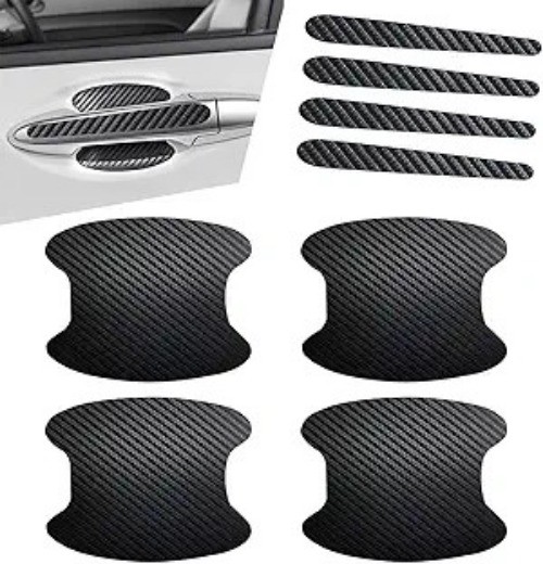 8 PCS Car Door Bowl Handle Sticker, Anti-Scratch Wear-Resistant Ca Size: 8 PCS