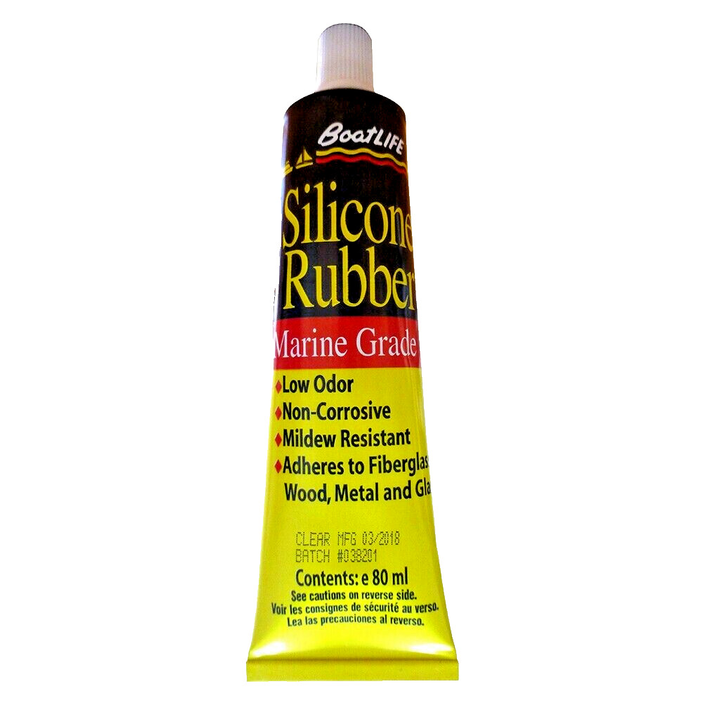 Boatlife 1140 Silicone Rubber Tube 2.8 Fl. Oz Clear